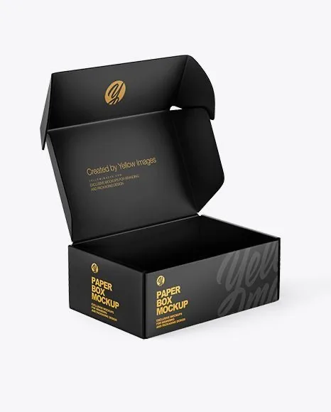 Free Design Custom Logo Corrugated Cardboard Mailer Box UV Printed Embossed Rigid Kraft Paper Recycled Materials