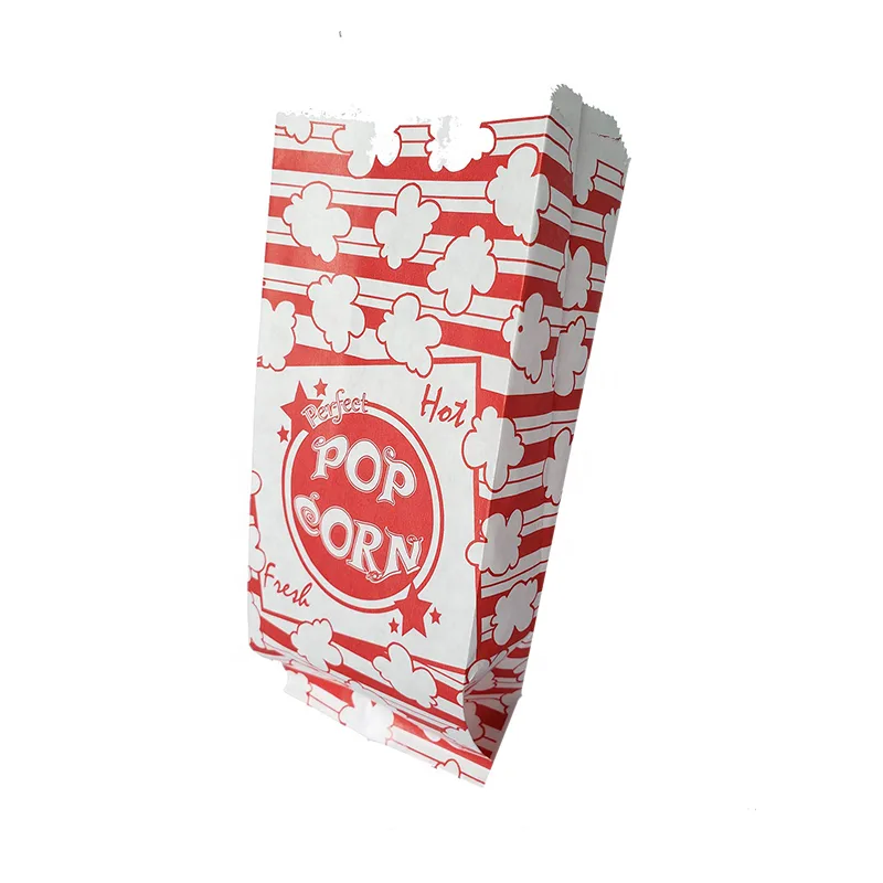 Printed food paper bag branding detail
